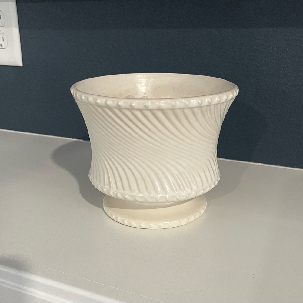 Vintage McCoy Pedestal Flower Vase